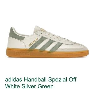 Adidas handball spezial off white silver green
